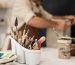 close-up-pottery-tools-arrangement